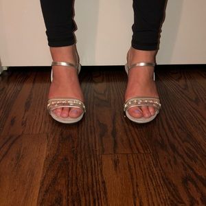 Strapped heels